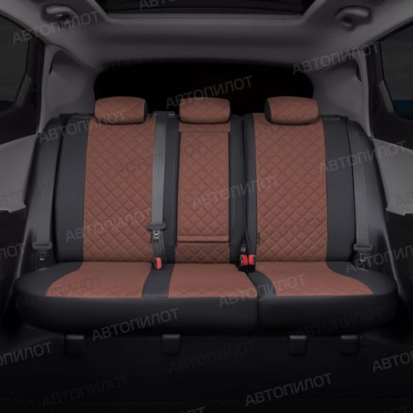 Чехлы Автопилот Экокожа Ромб на Jaecoo J7 (2023+) Чехлы Автопилот Экокожа Ромб на Jaecoo J7 (2023+)