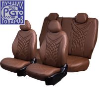 Чехлы Премиум Экокожа Байрон Президент|Жук на Hyundai ix35 2010-2015 г.в.