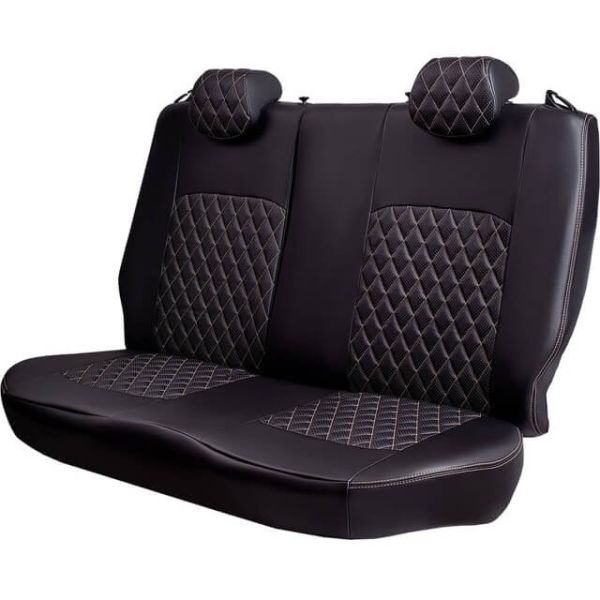 Чехлы Экокожа Турин Ромб на Renault Fluence 2009-2017 г.в.