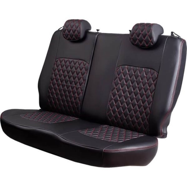 Чехлы Экокожа Турин Ромб на Renault Fluence 2009-2017 г.в.